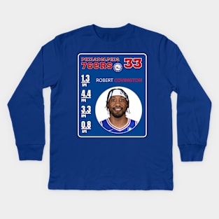 ROBERT COVINGTON Kids Long Sleeve T-Shirt